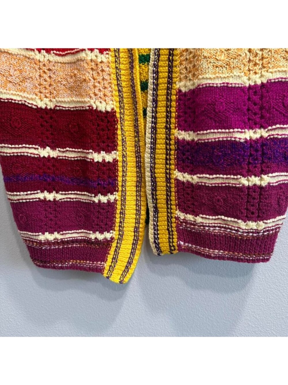 Crochet multi-coloured vest #crochetvestBohoNo...